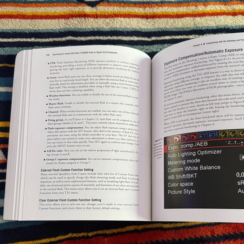 David Busch's Canon EOS Rebel T3i/600D Guide to Digital SLR Photography Book